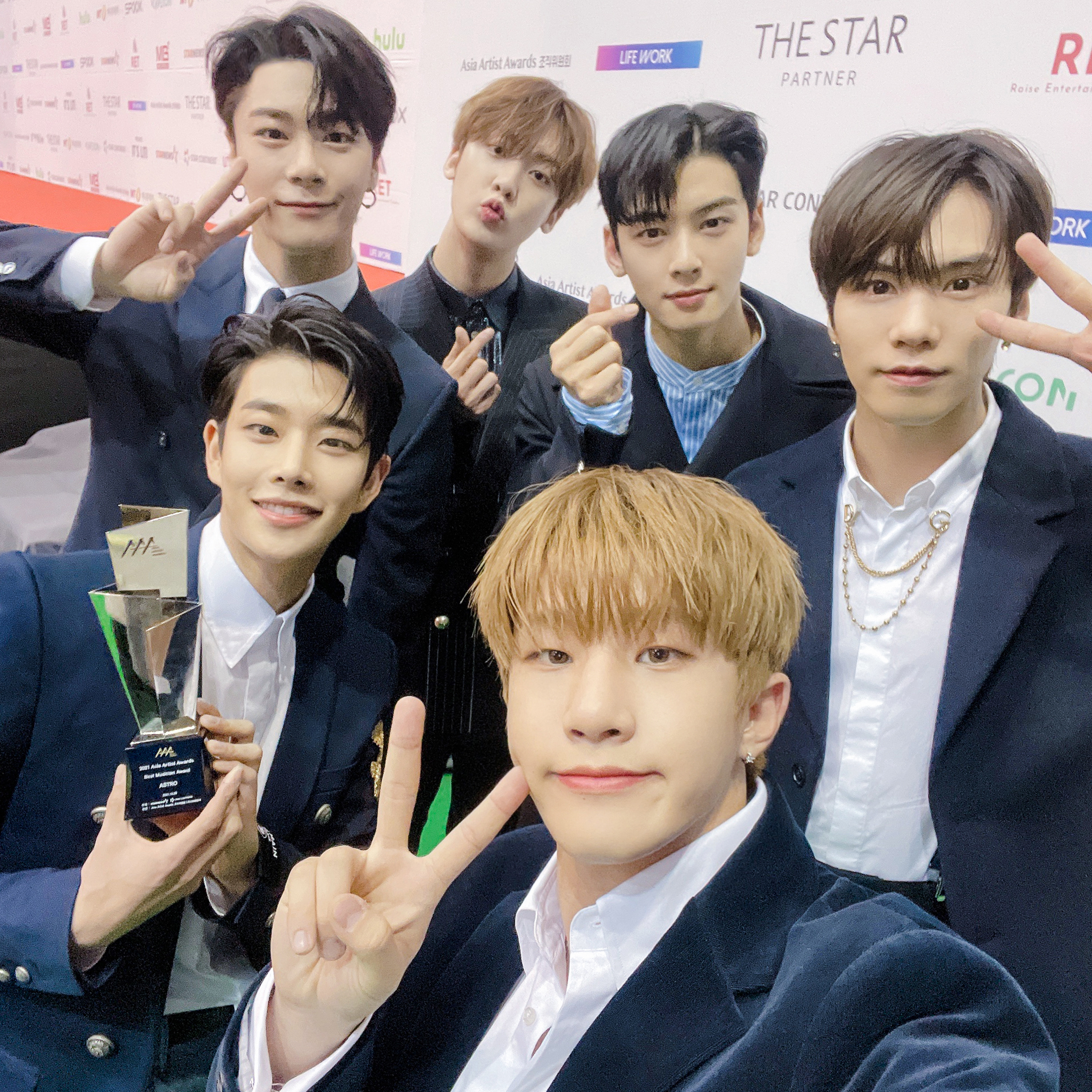 ASTRO的幕後花絮