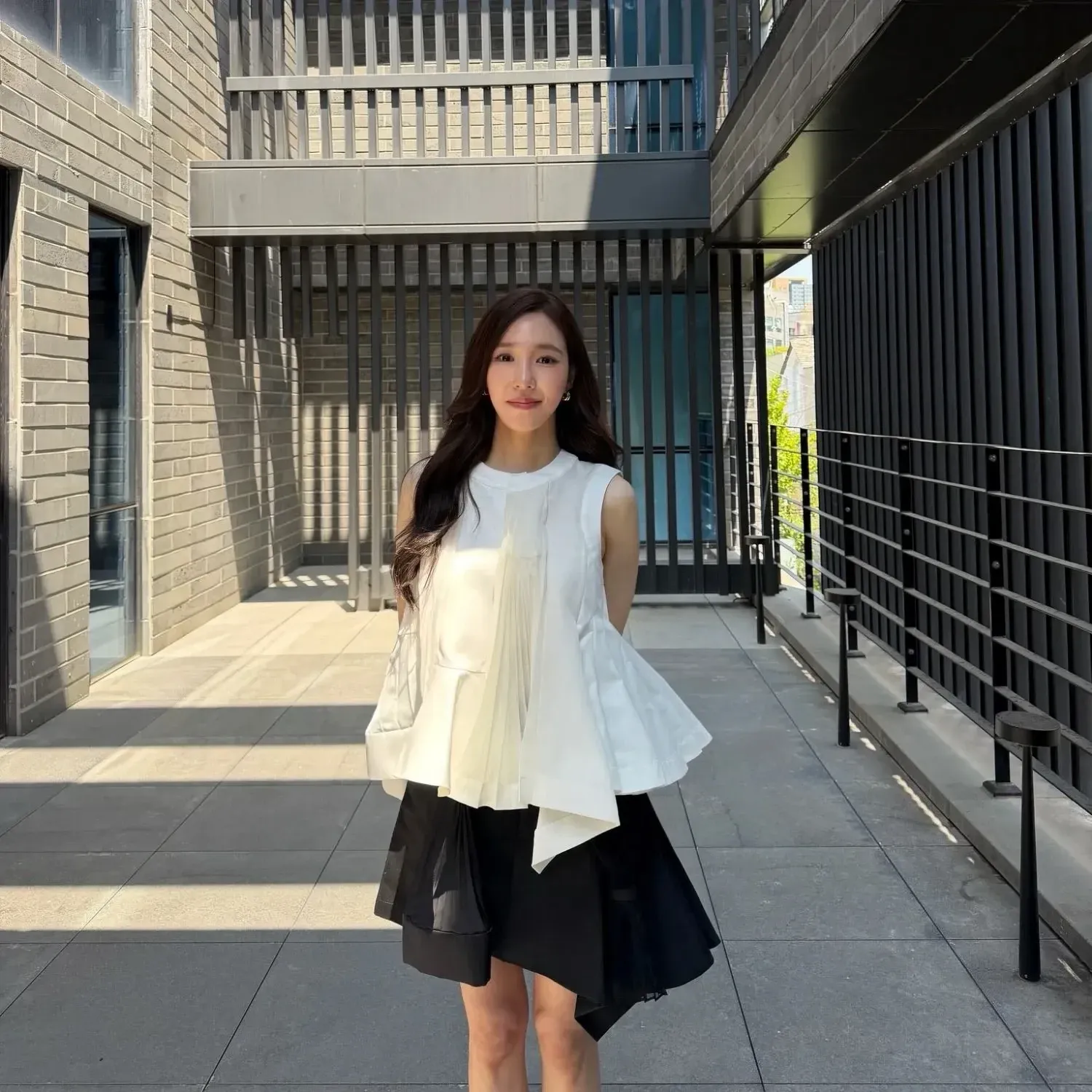 A moment captured by Tiffany Young (Girls' Generation)'s fan