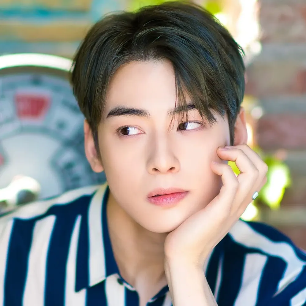 A moment captured by Eunwoo (ASTRO)'s fan