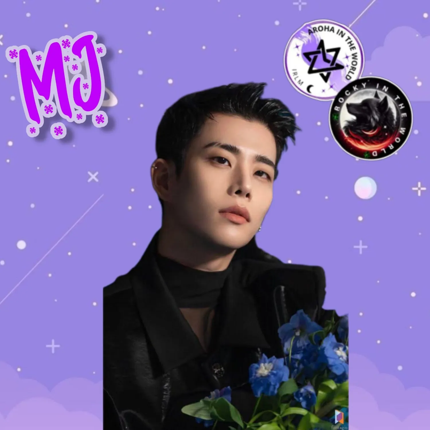 A moment captured by MJ (ASTRO)'s fan