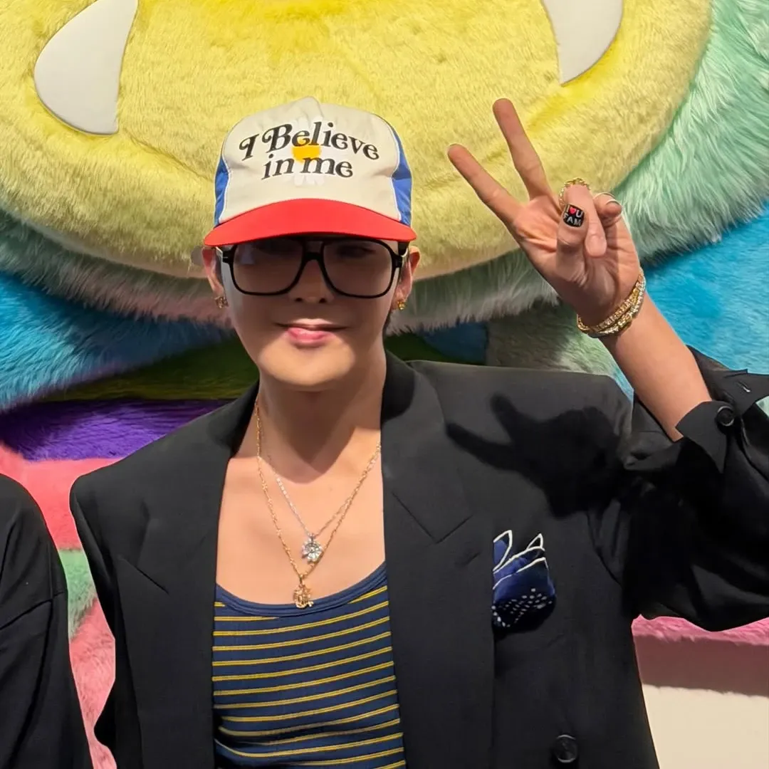 A moment captured by G-DRAGON (BIGBANG)'s fan