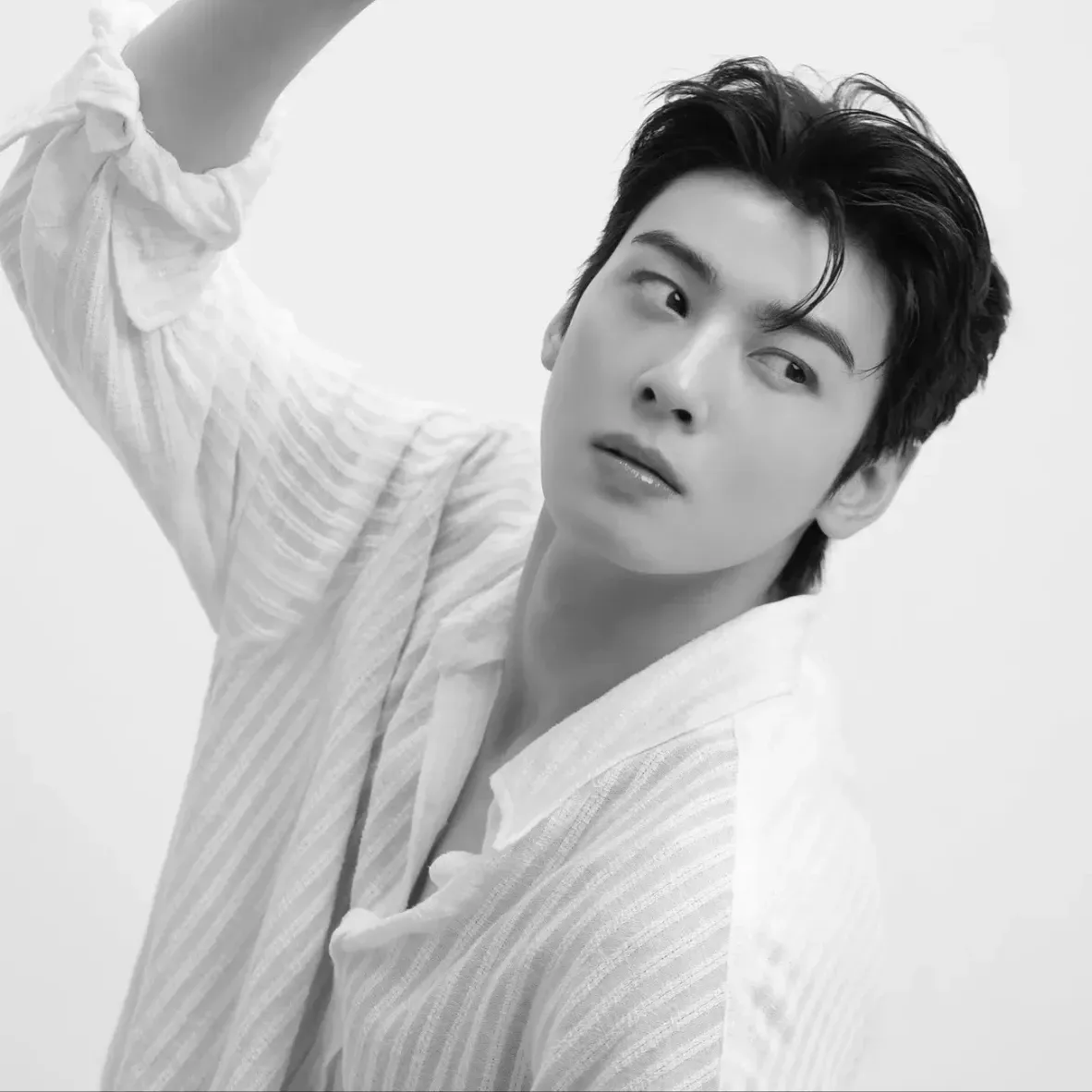 Recent activity shot of Eunwoo (ASTRO)