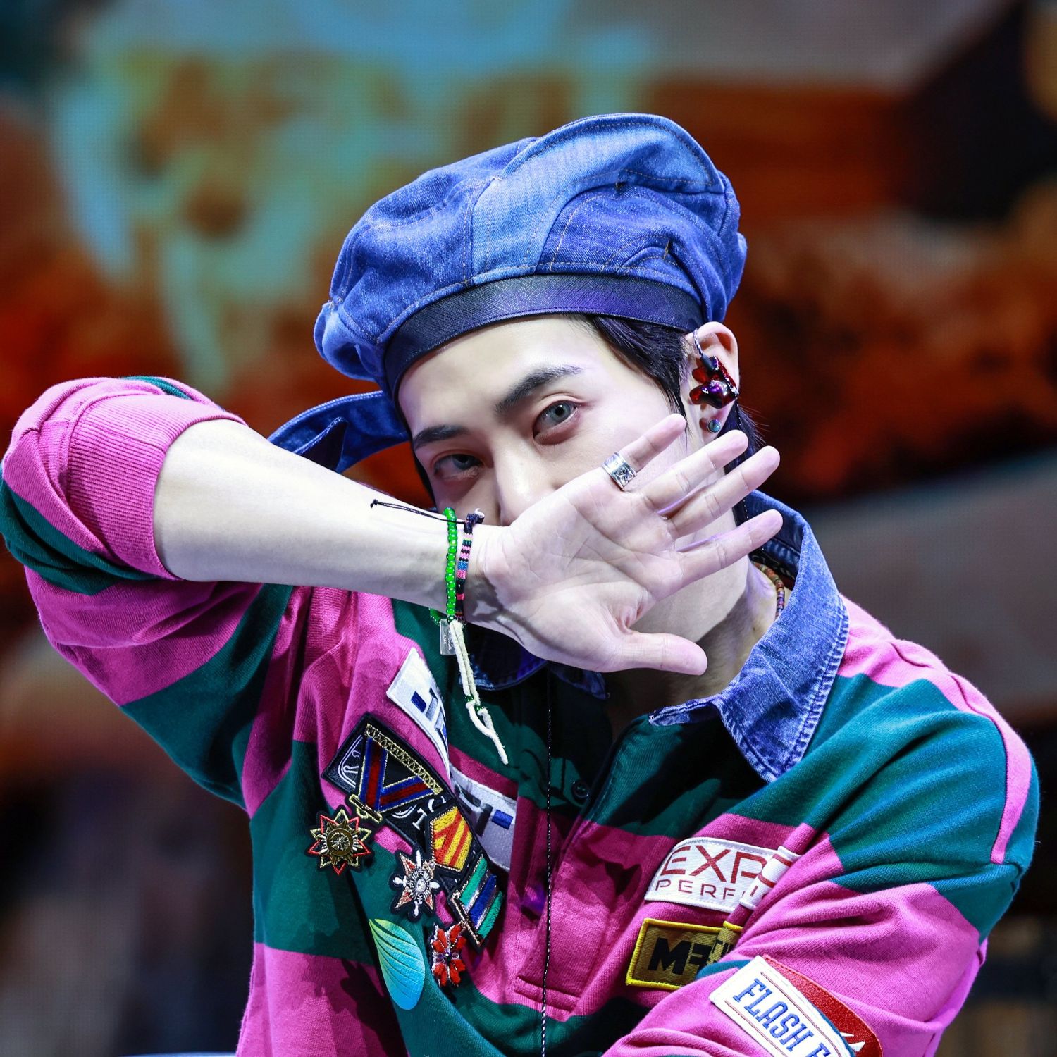 Recent activity shot of Xiumin (EXO)