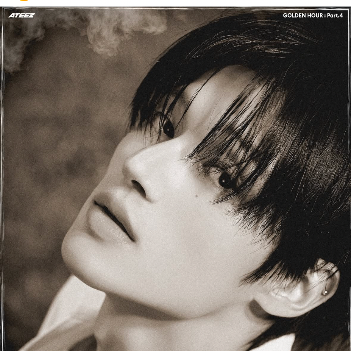 A moment captured by Wooyoung (ATEEZ)'s fan