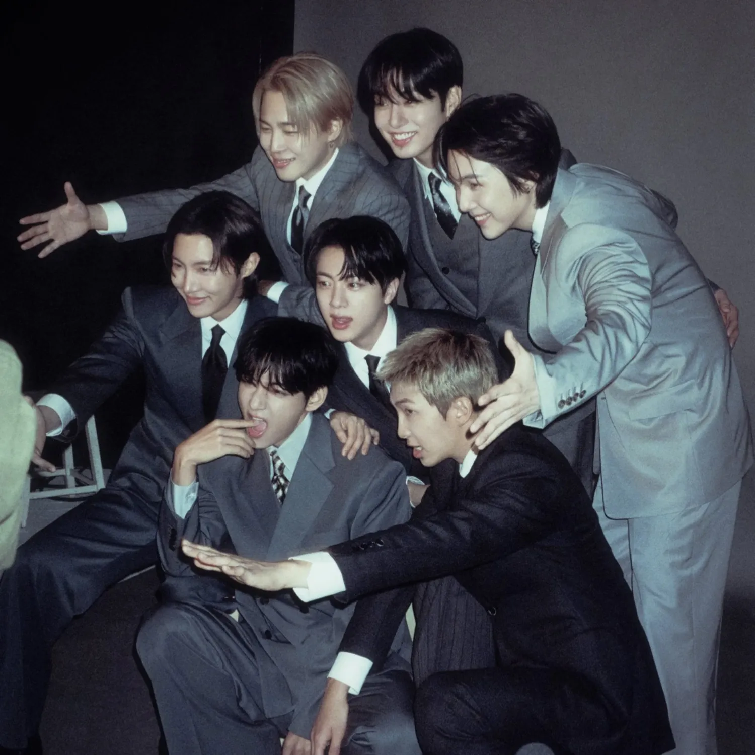 防彈少年團粉絲拍下的瞬間