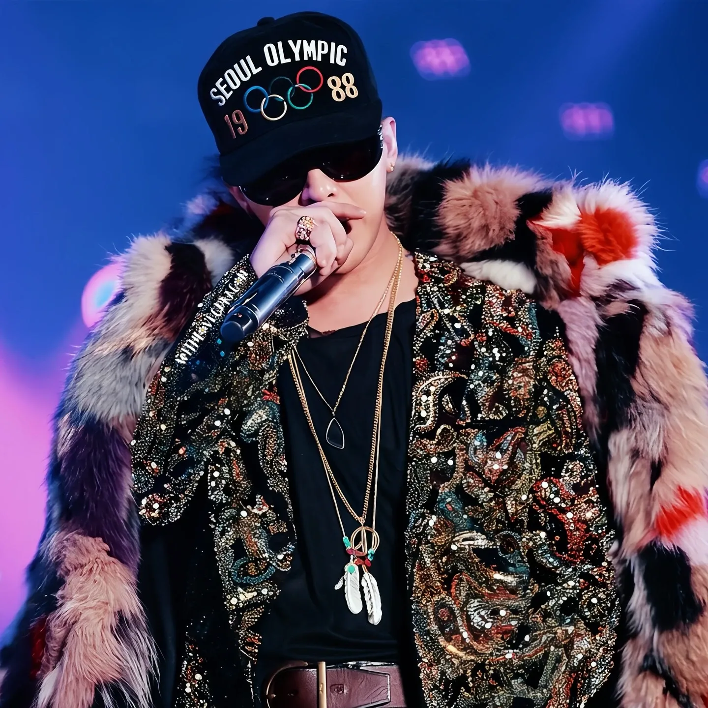 A moment captured by G-DRAGON (BIGBANG)'s fan