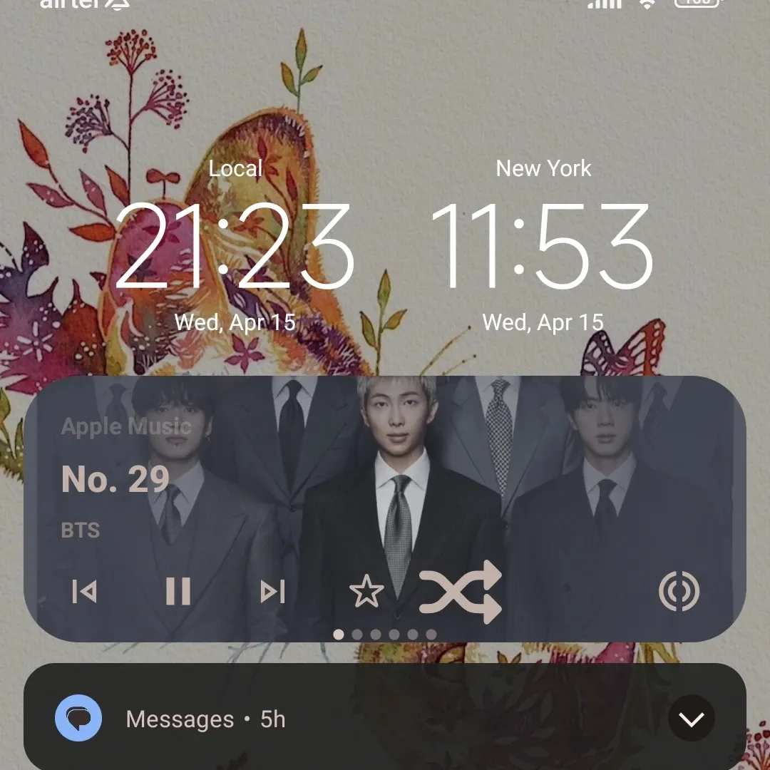 방탄소년단의 비하인드 컷
