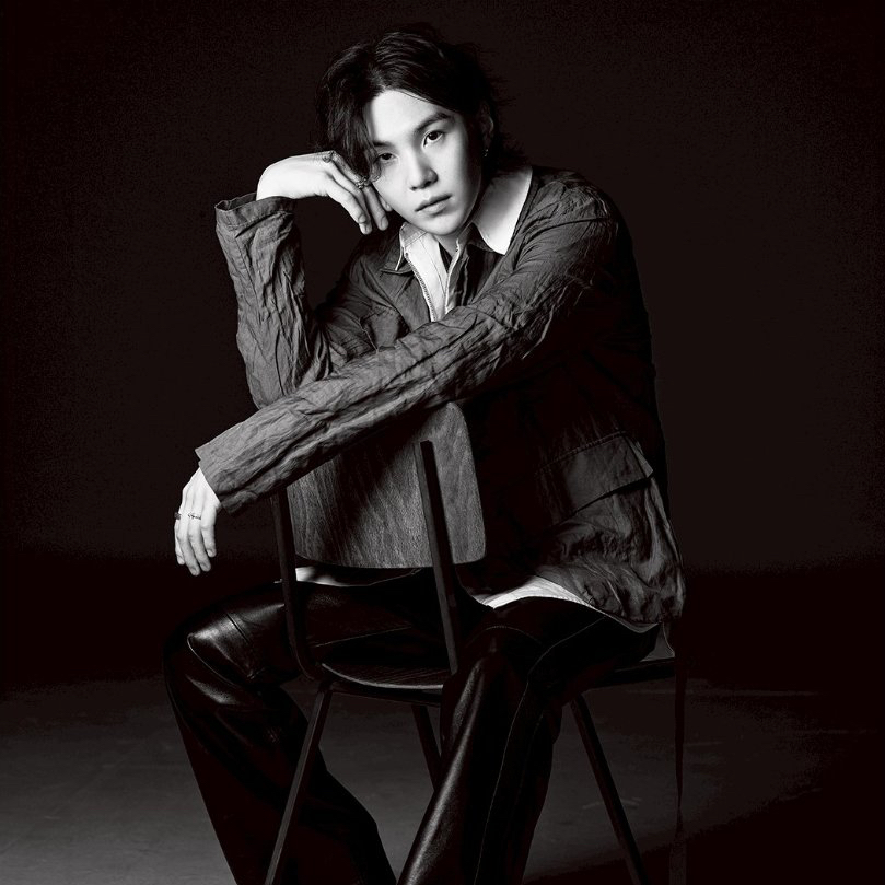 SUGA (BTS)の舞台裏ショット