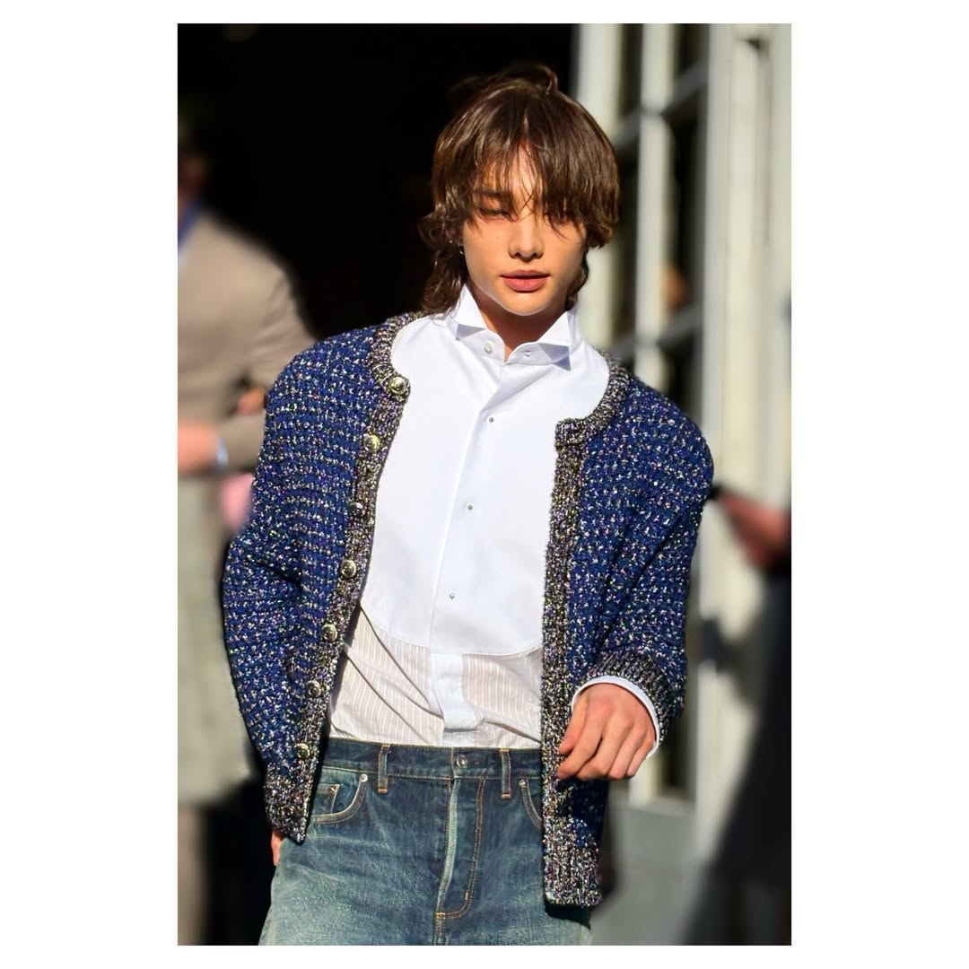 Latest photo of Hyunjin (Stray Kids)