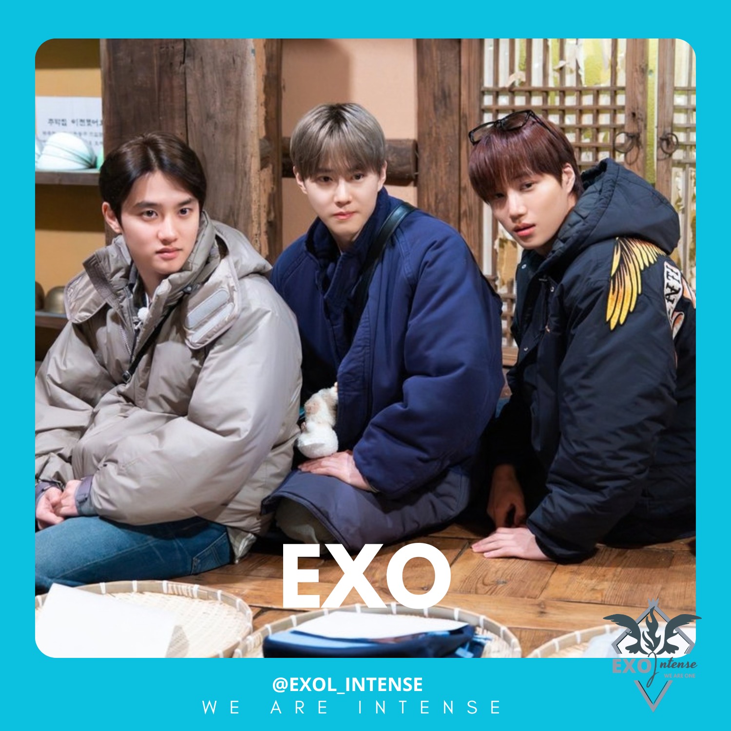 Recent activity shot of EXO