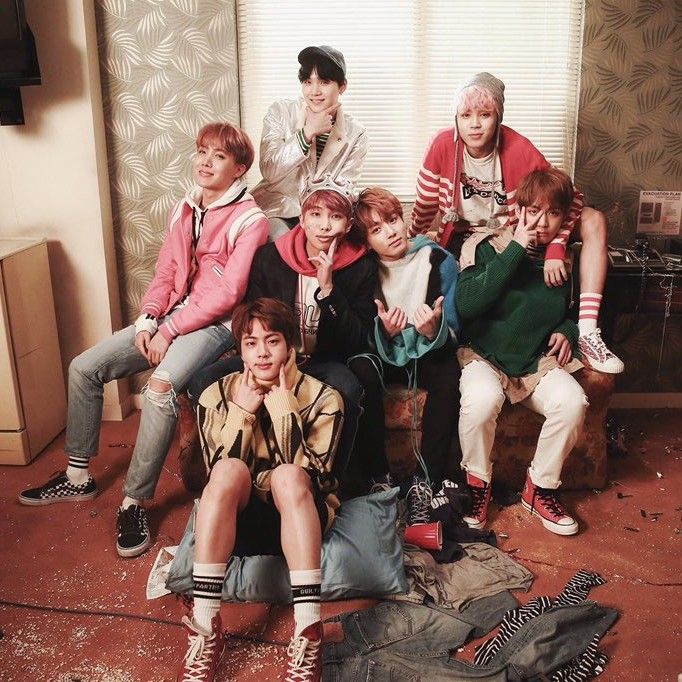 방탄소년단의 비하인드 컷