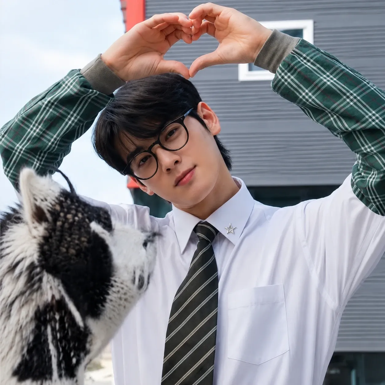 A moment captured by Eunwoo (ASTRO)'s fan