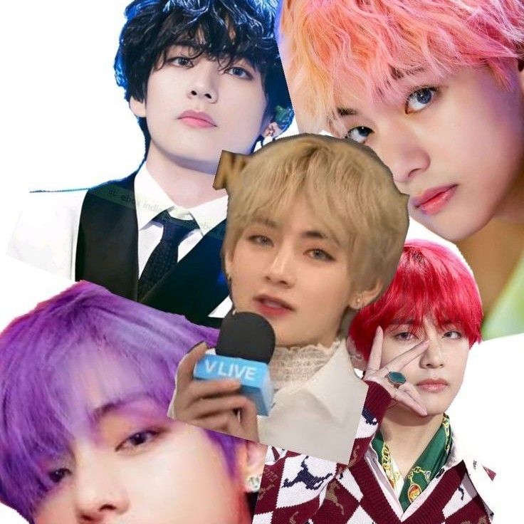 뷔 (방탄소년단)의 비하인드 컷