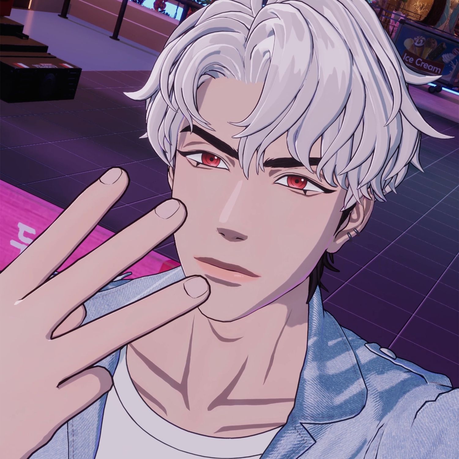 Recent activity shot of Eunho (PLAVE)