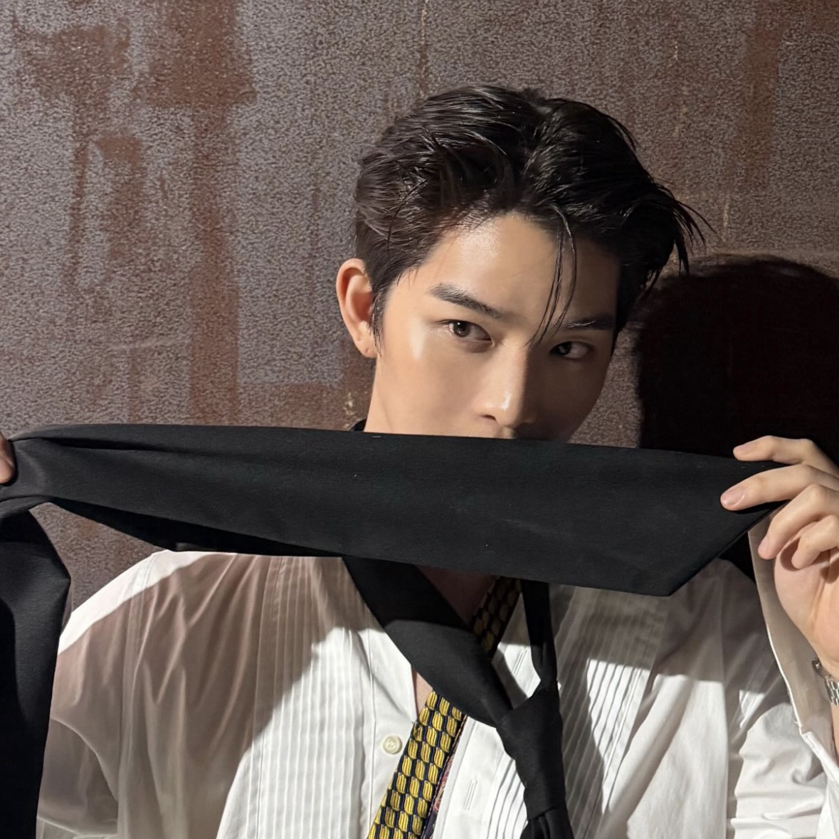 A moment captured by Bae Jinyoung's fan