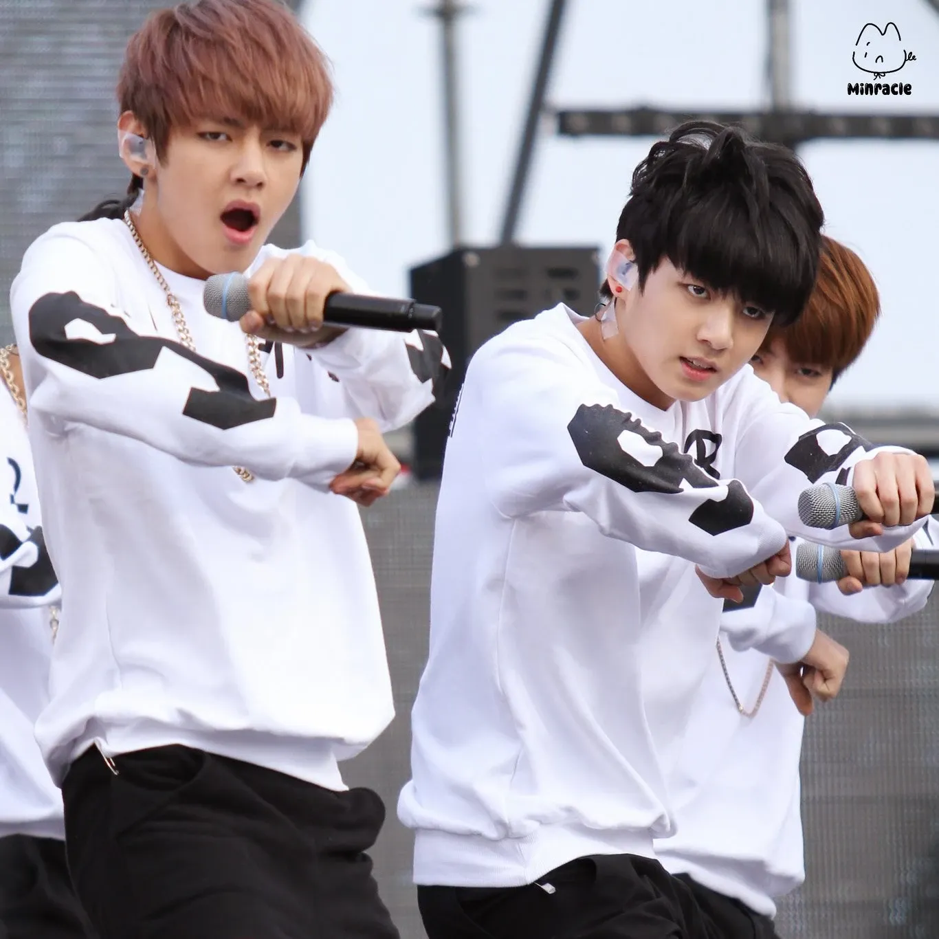 A moment captured by BTS's fan