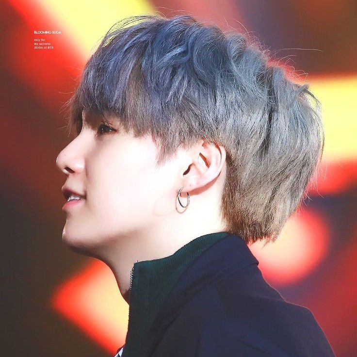 A moment captured by SUGA (BTS)'s fan