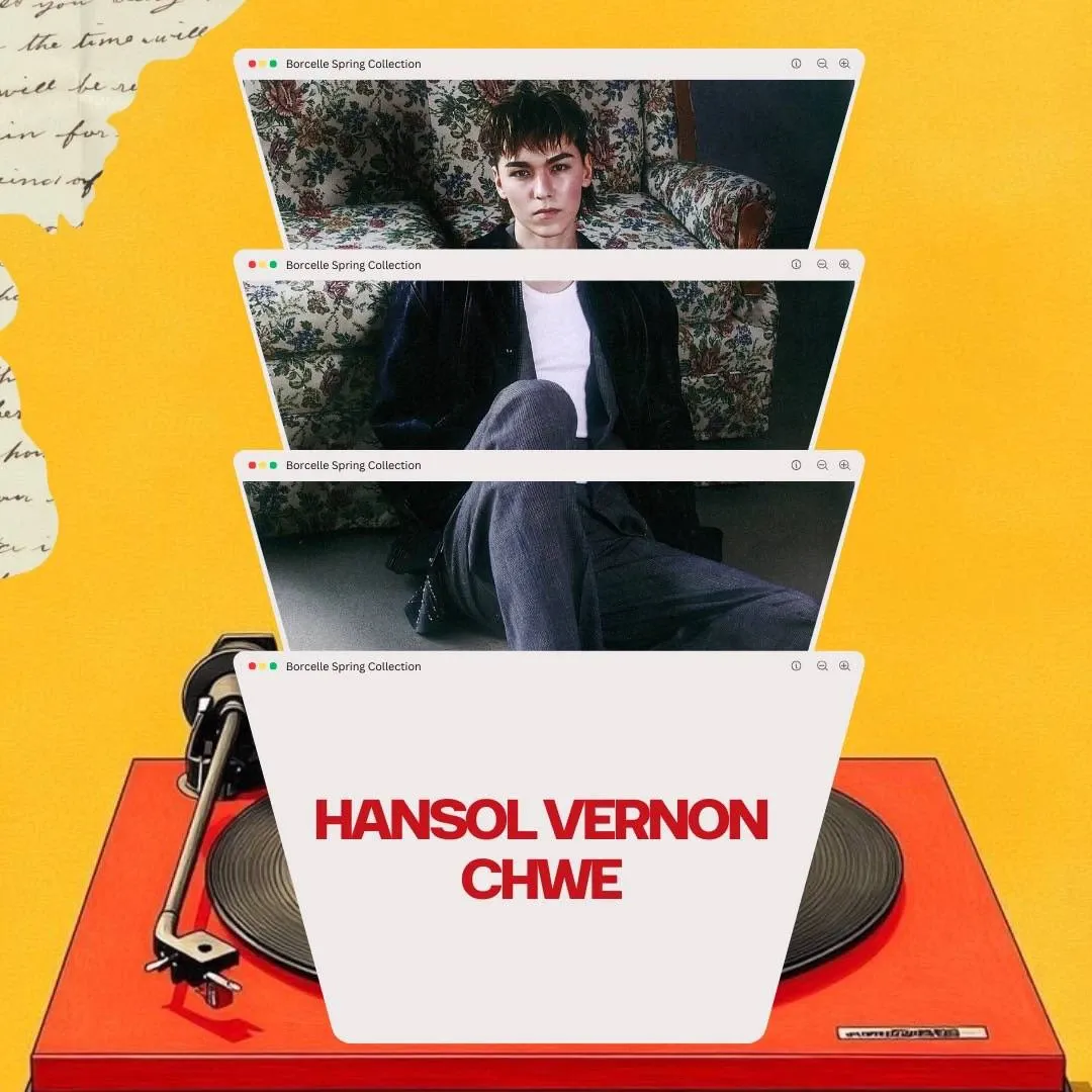A moment captured by Vernon (SEVENTEEN)'s fan
