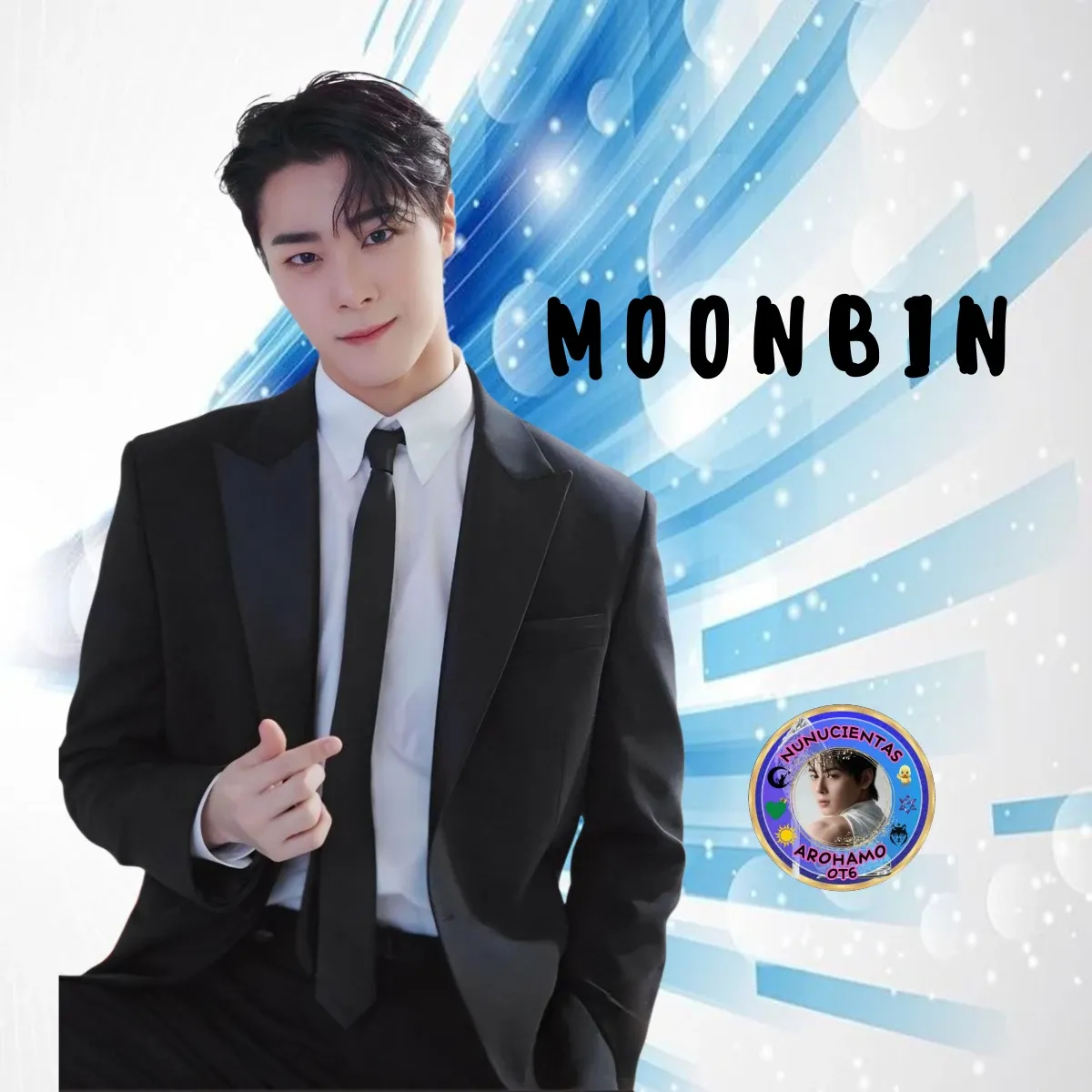 Recent activity shot of Moonbin (ASTRO)