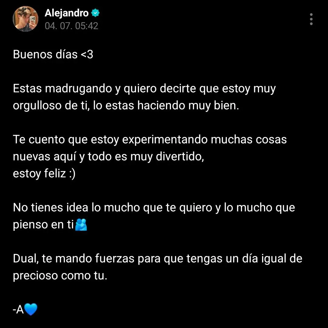 A moment captured by Alejandro (SANTOS BRAVOS)'s fan