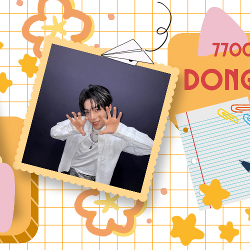 Behind-the-scenes cut of Donggyu (TUNEXX)