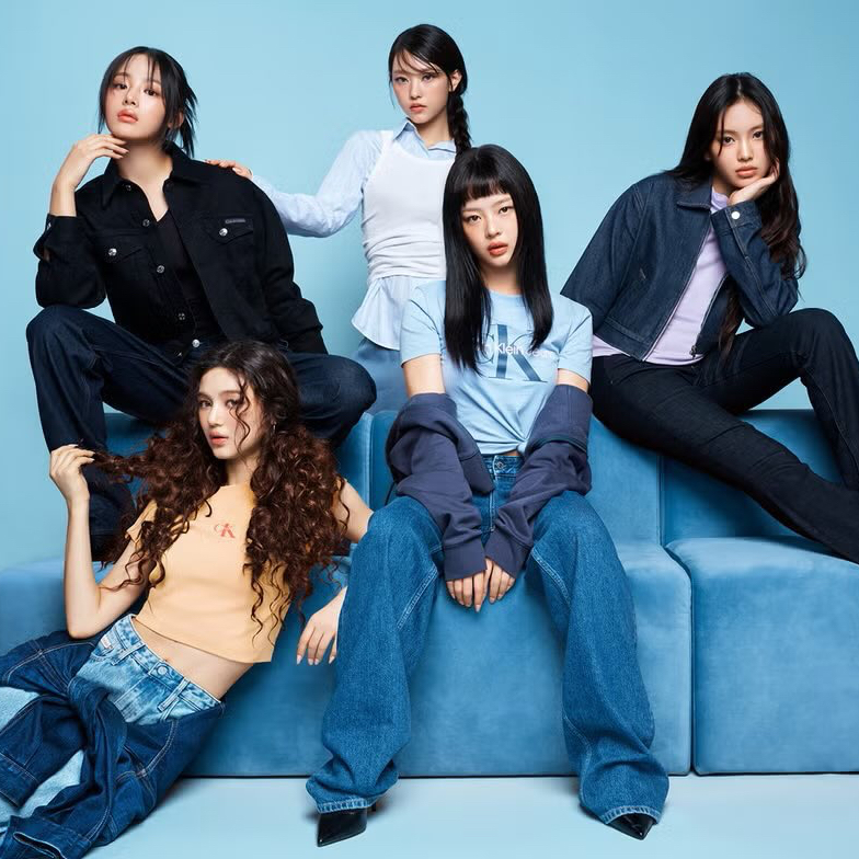 Recent activity shot of NewJeans