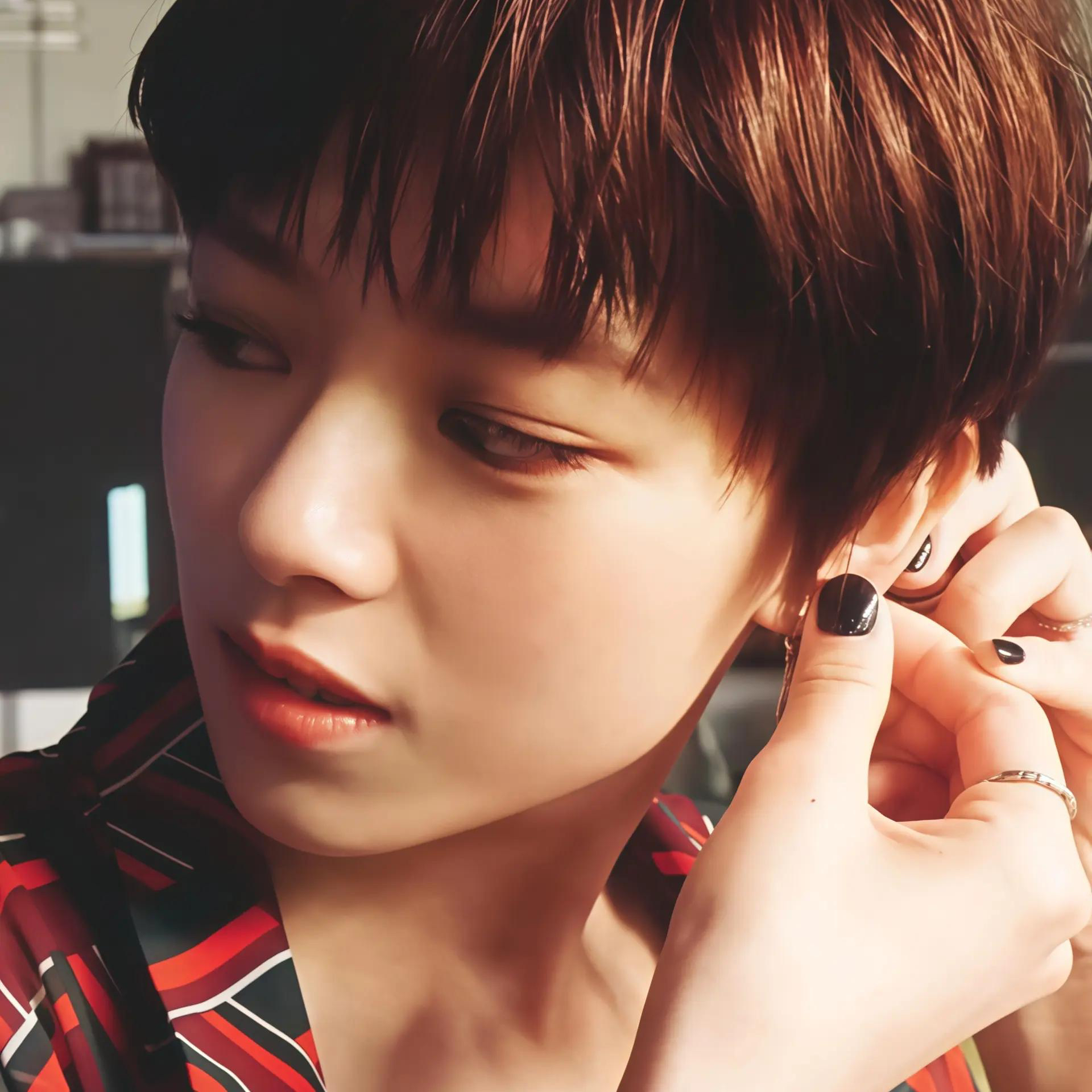 A moment captured by TWICE's fan