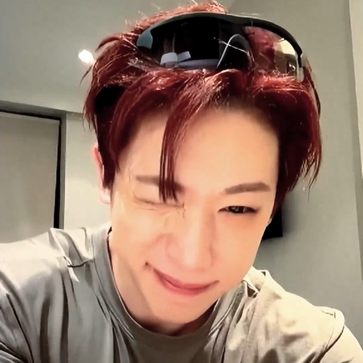 Momen yang diabadikan oleh penggemar Wonho