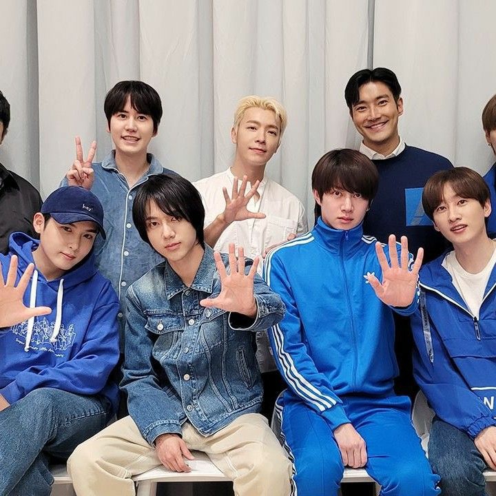 Momen yang diabadikan oleh penggemar Super Junior