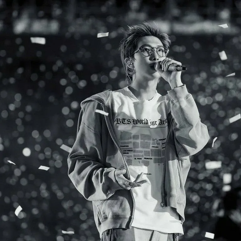 A moment captured by RM (BTS)'s fan