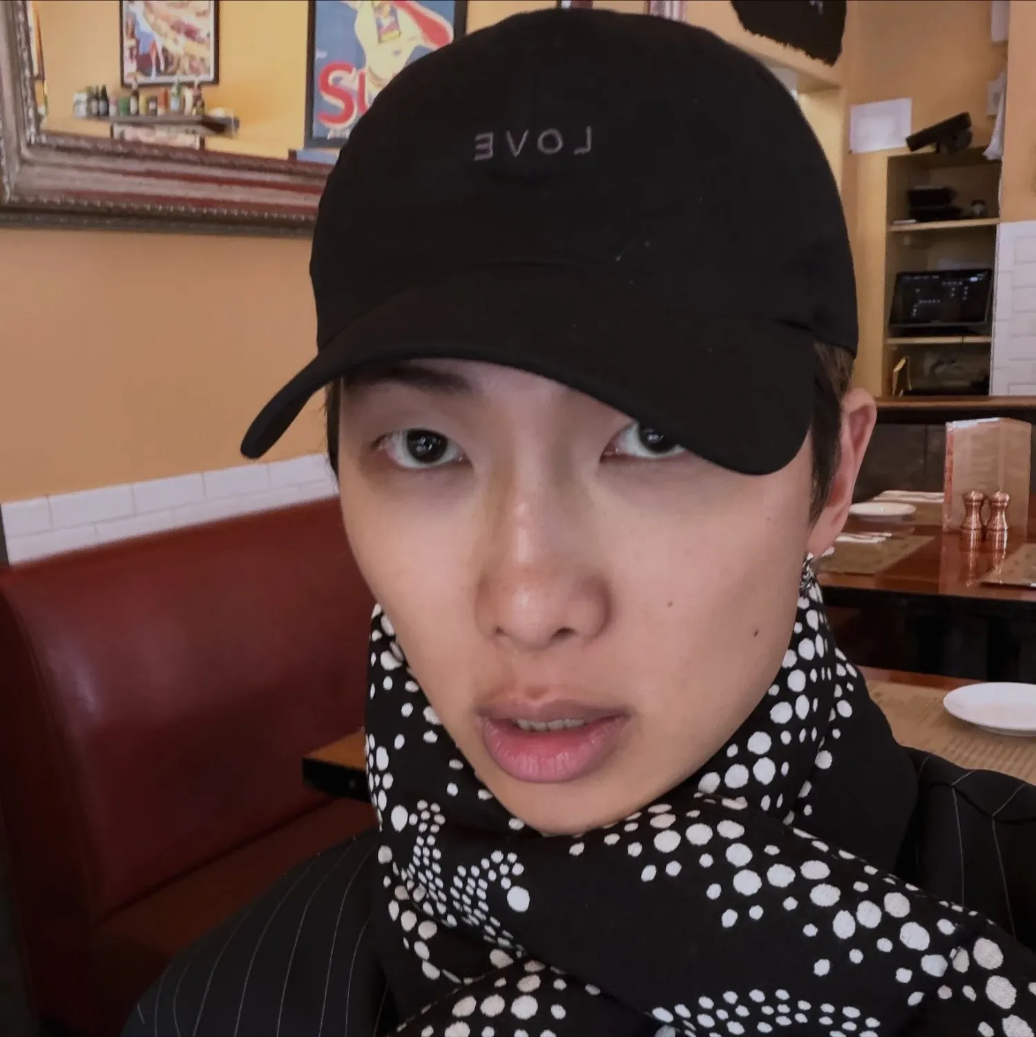 RM (BTS)の舞台裏ショット