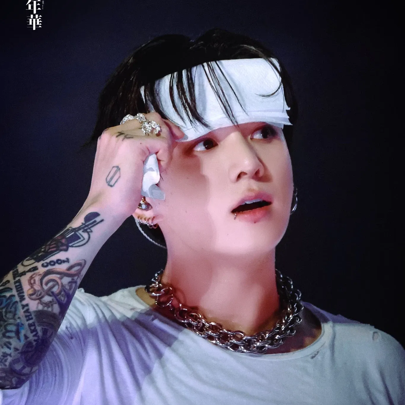 A moment captured by Jungkook (BTS)'s fan