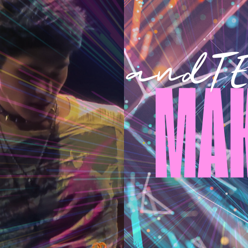 マキ (&TEAM)の舞台裏ショット