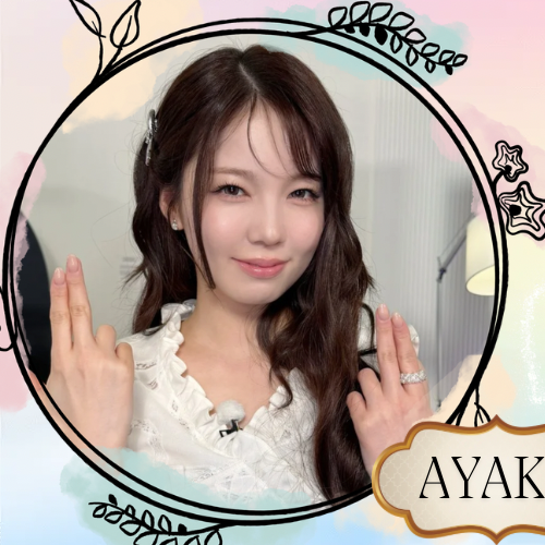 Behind-the-scenes cut of Ayaka (NiziU)