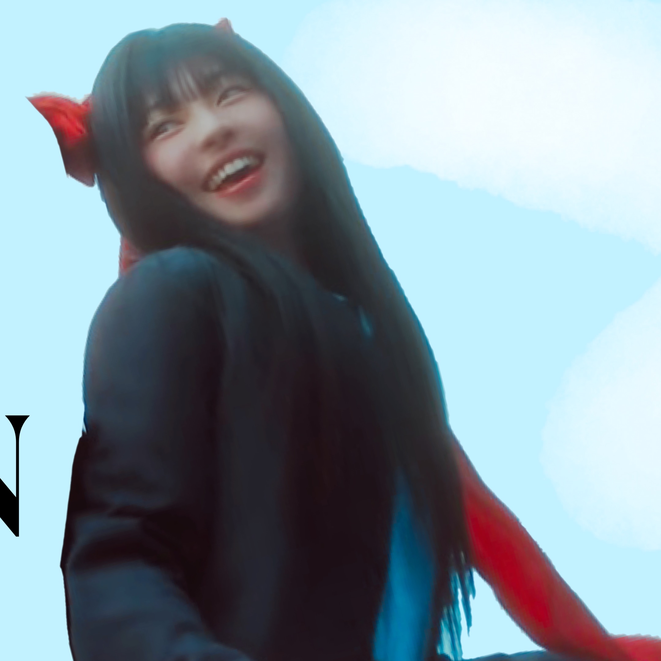 Recent activity shot of Murakami Rinon (ME:I)