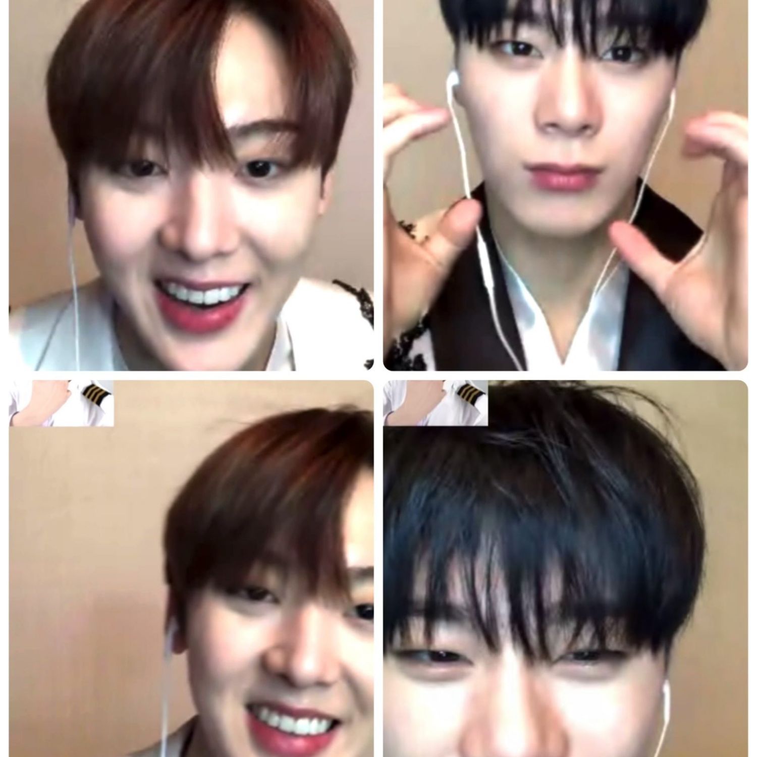 A moment captured by Moonbin (ASTRO)'s fan