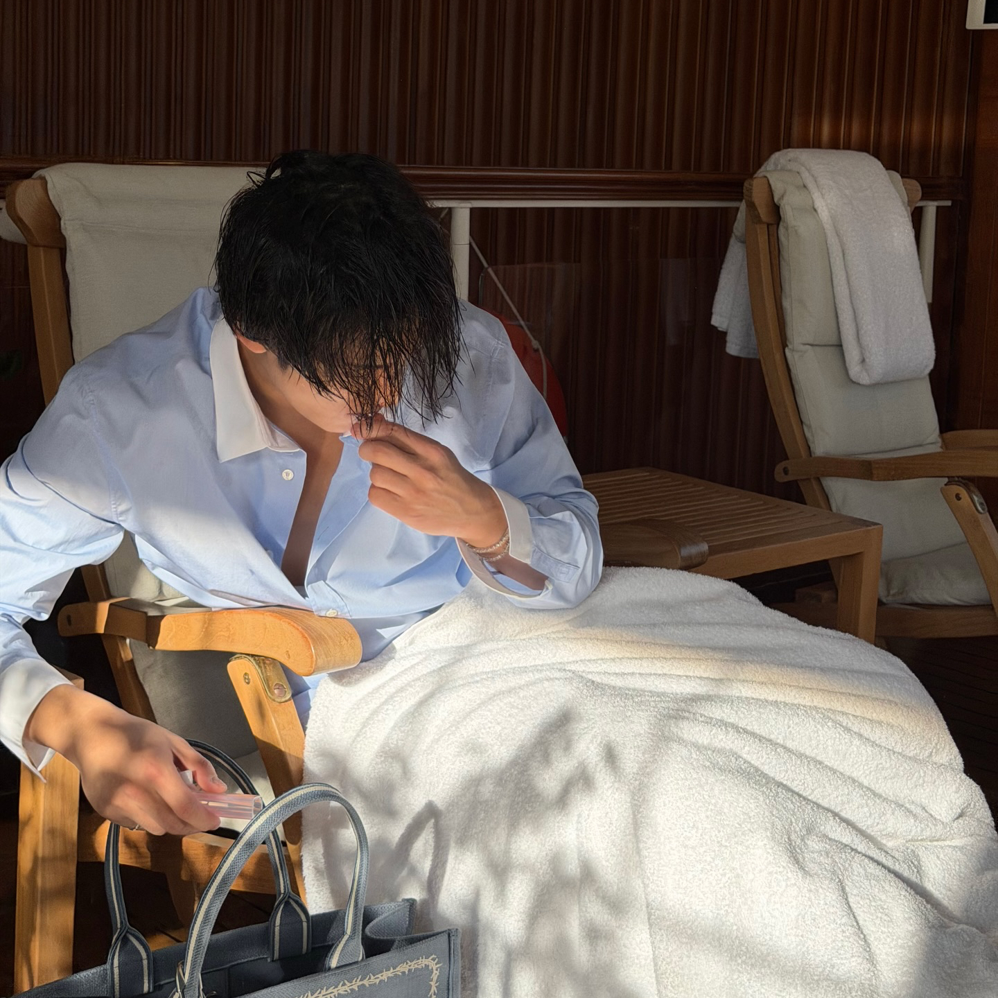 Momen yang diabadikan oleh penggemar Mingyu (SEVENTEEN)