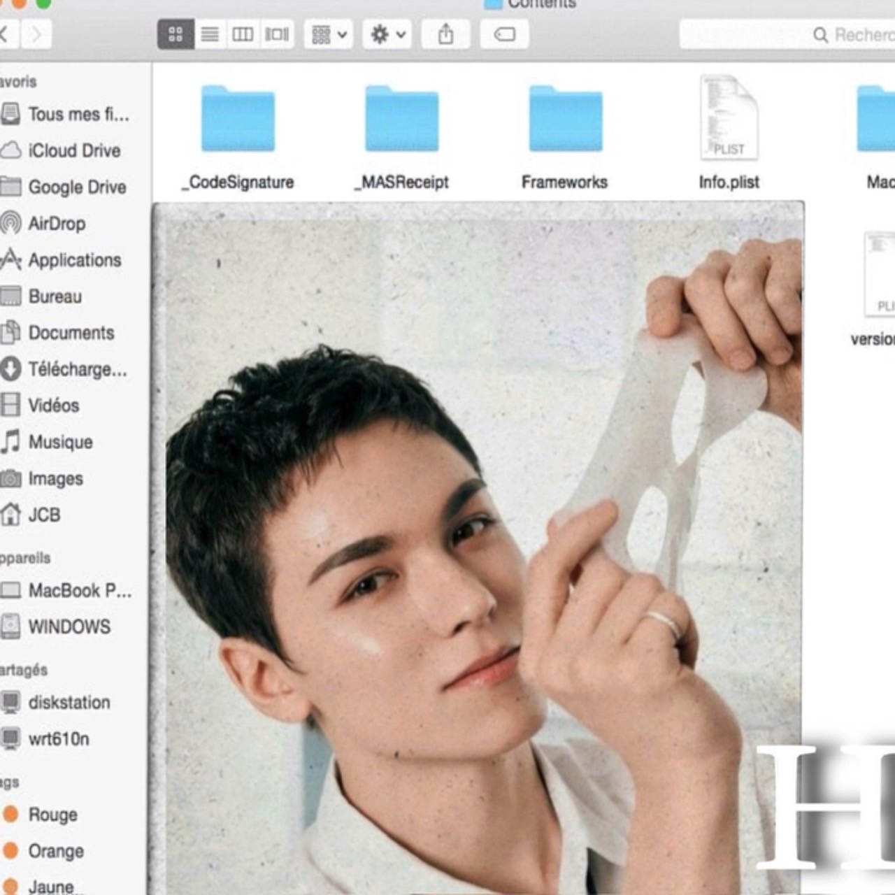 Recent activity shot of Vernon (SEVENTEEN)
