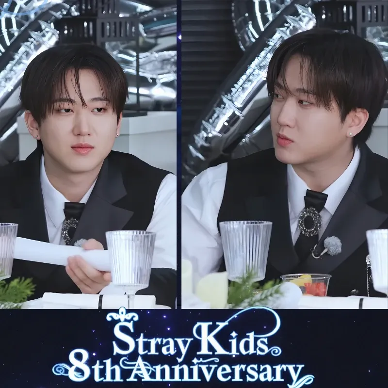 A moment captured by Changbin (Stray Kids)'s fan