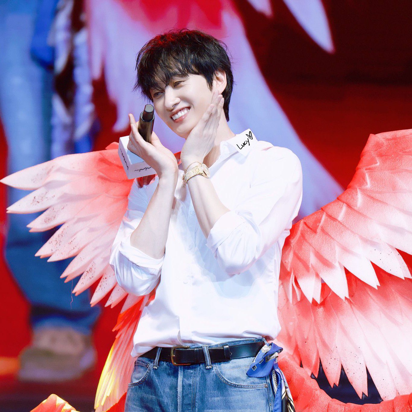 A moment captured by Eunhyuk (Super Junior)'s fan