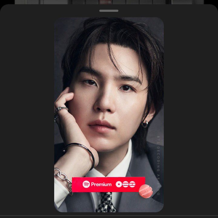 Momen yang diabadikan oleh penggemar SUGA (BTS)