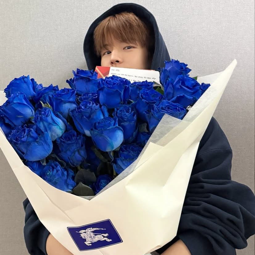 A moment captured by Seungmin (Stray Kids)'s fan