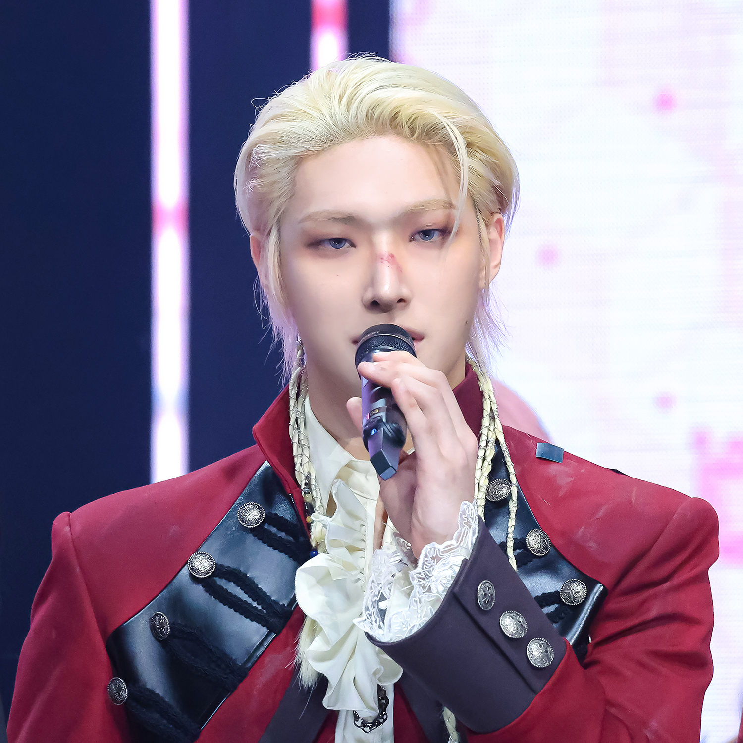 A moment captured by Mingi (ATEEZ)'s fan