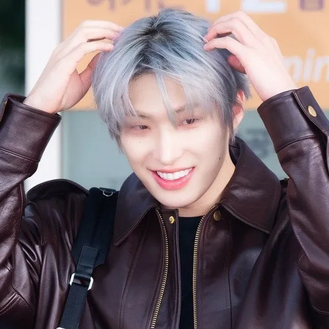 Recent activity shot of Mingi (ATEEZ)