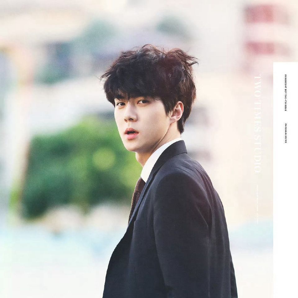 Behind-the-scenes cut of Sehun (EXO)