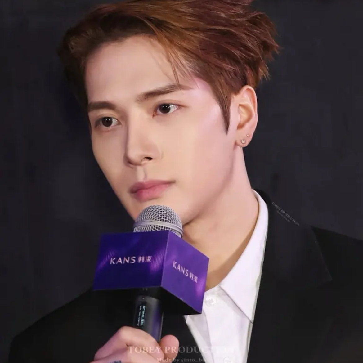 Recent activity shot of Jackson (GOT7)