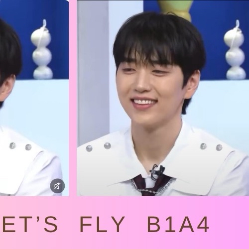 A moment captured by Sandeul (B1A4)'s fan