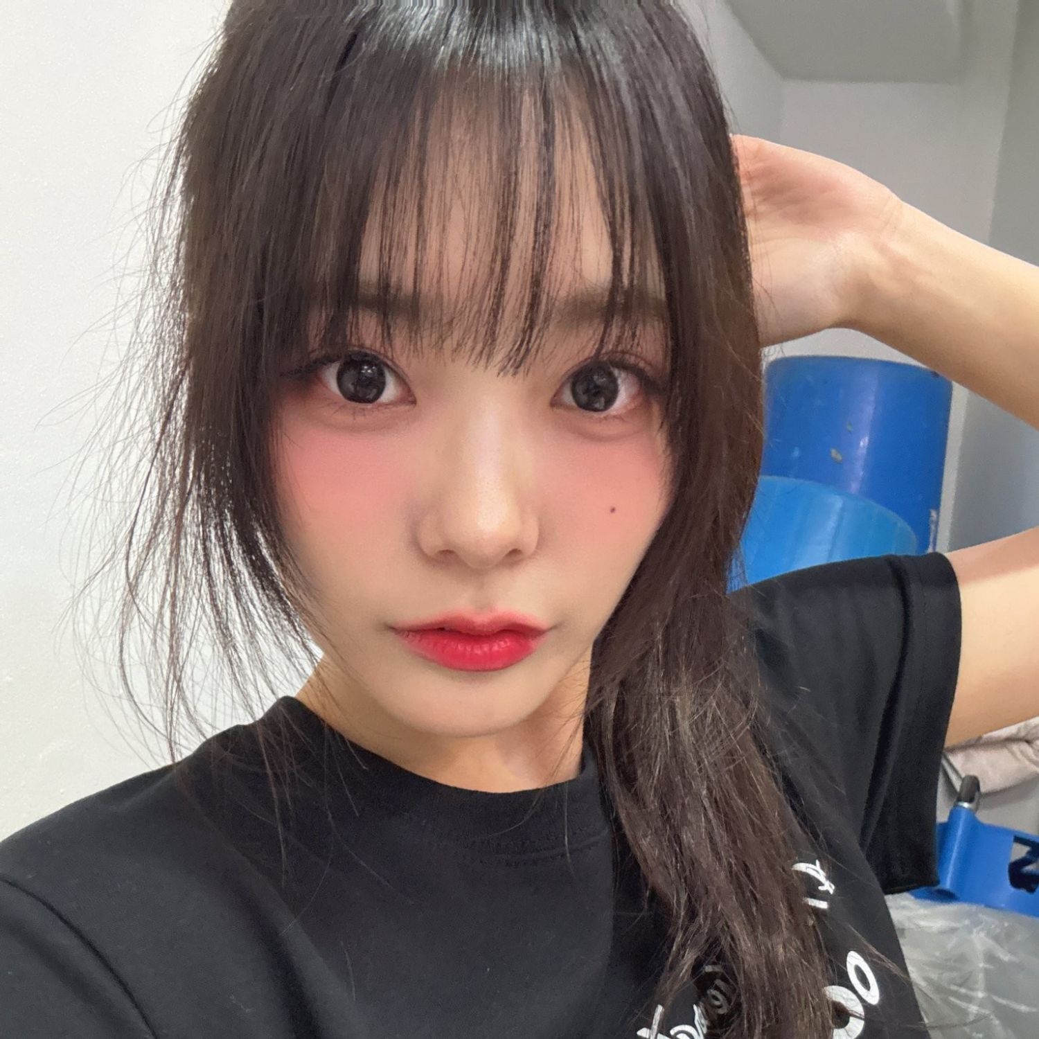 A moment captured by Siyeon (QWER)'s fan