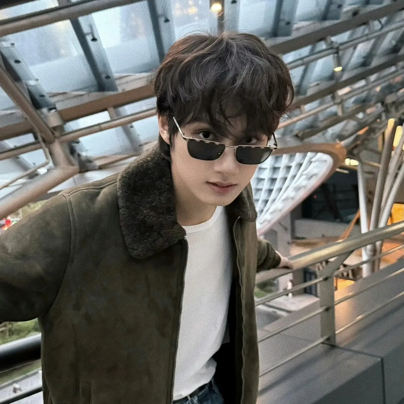 Recent activity shot of Jun (SEVENTEEN)