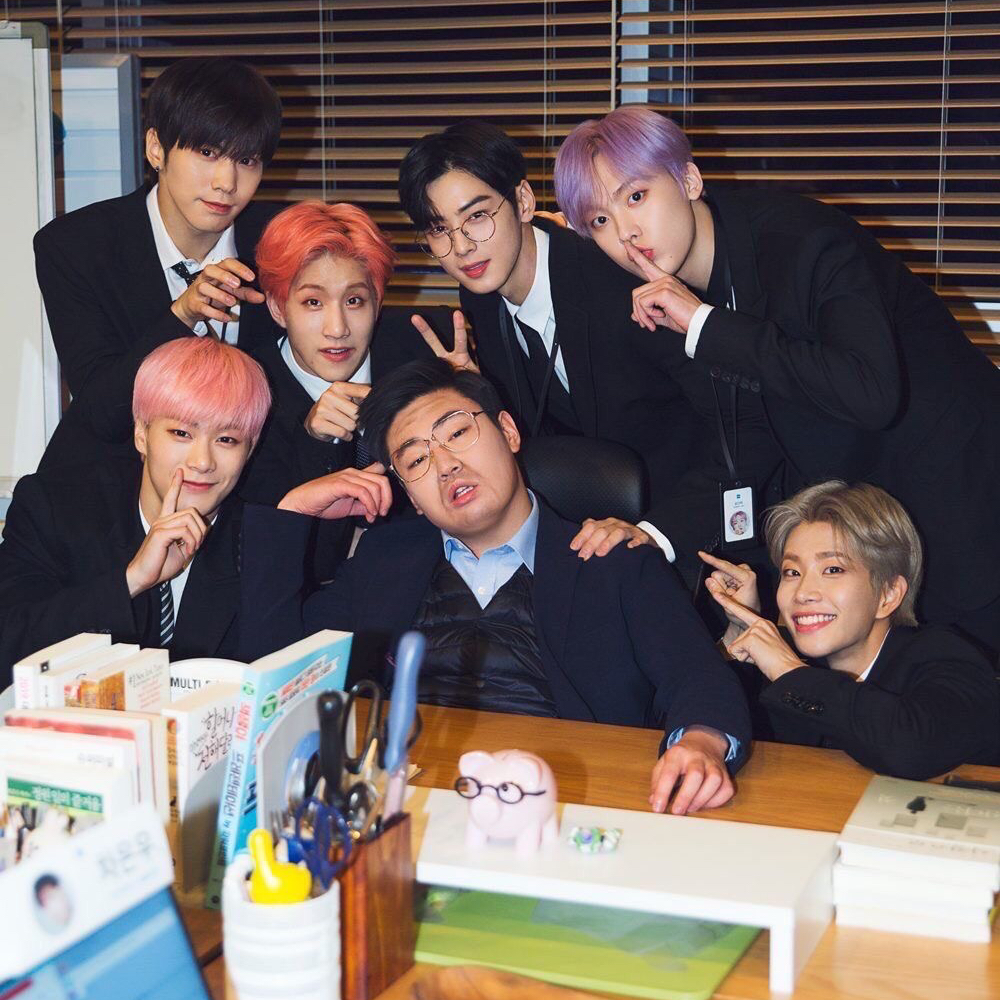 Recent activity shot of Jinjin (ASTRO)